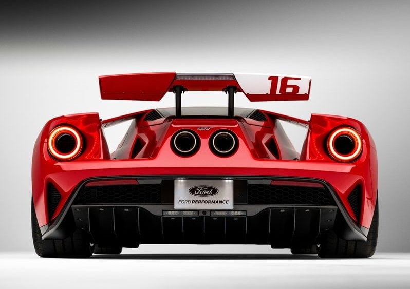 Ford GT Alan Mann Heritage Edition iç mekan