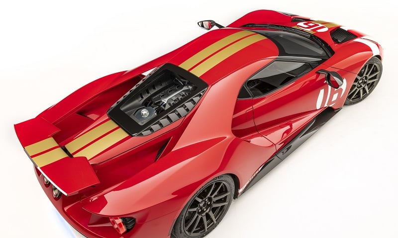 Ford GT Alan Mann Heritage Edition dış tasarım