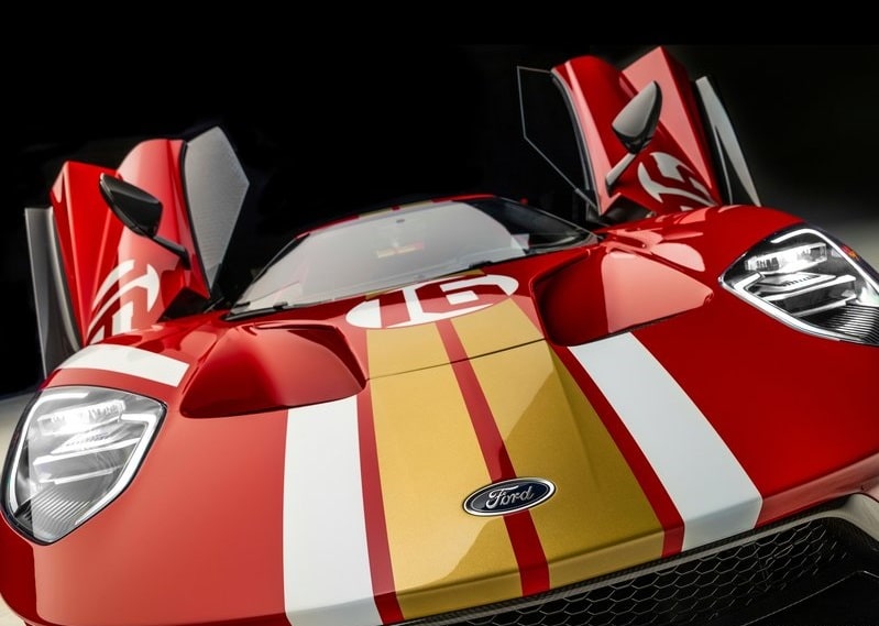 Ford GT Alan Mann Heritage Edition karbon fiber gövde detayları