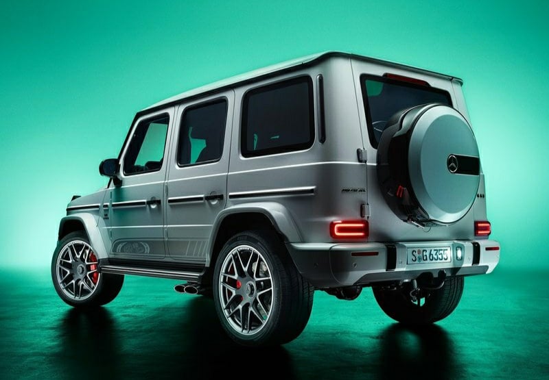 Mercedes-AMG G 63 arka üç çeyrek dış görünümü