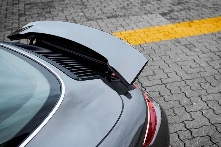 Porsche Targa tuning projesi gövde ve jant detayı