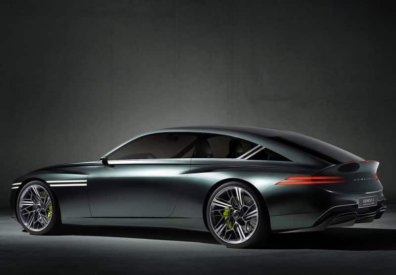 Genesis X Speedium Coupe konsept otomobili dış görünüm