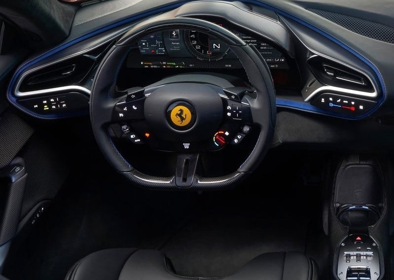 Ferrari 296 GTS Assetto Fiorano bağlantılı arşiv görseli