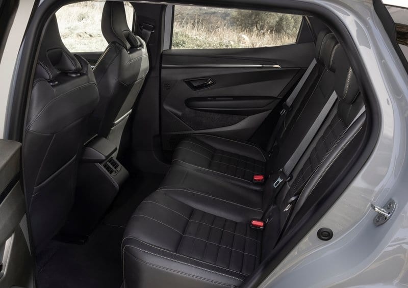 Renault Megane E-Tech arka koltuk sırası