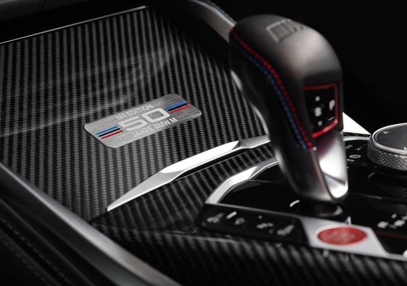 BMW M4 Coupe 50 Jahre koltuk detayı