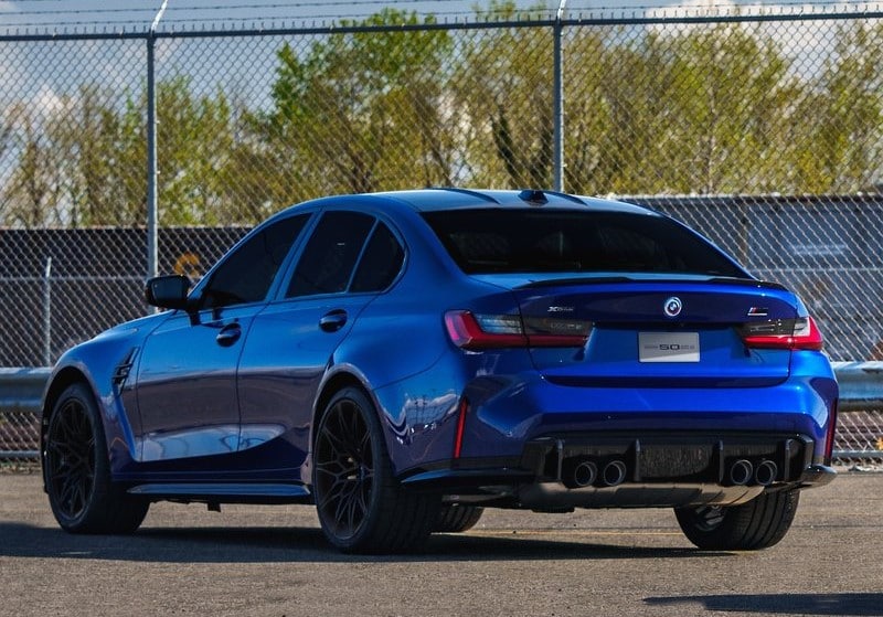 BMW M 50 Jahre jant ve gövde görünümü