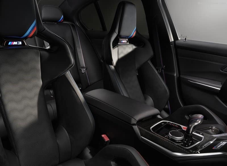 BMW M 50 Jahre koltuk ayrıntısı