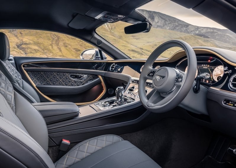Bentley Continental GT Mulliner iç mekan
