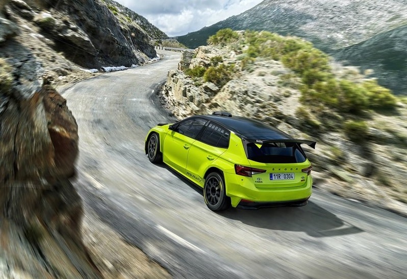 Fabia RS Rally2 dış tasarım