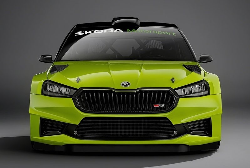 Skoda Fabia RS Rally2 otomobil arşiv görseli