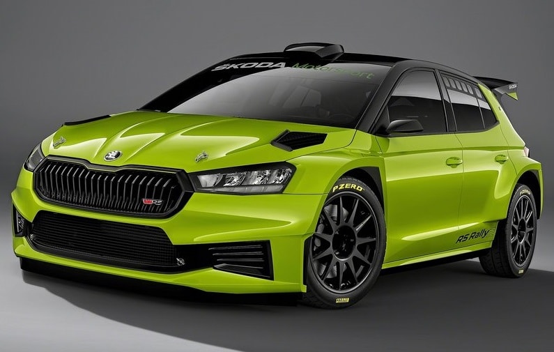 Fabia RS Rally2 ralli gövdesi