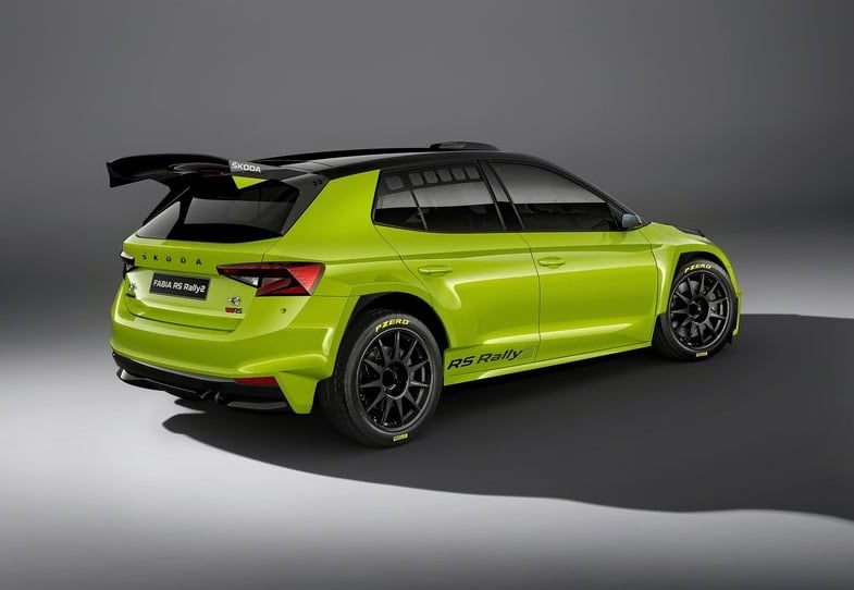 Fabia RS Rally2 ön tasarım