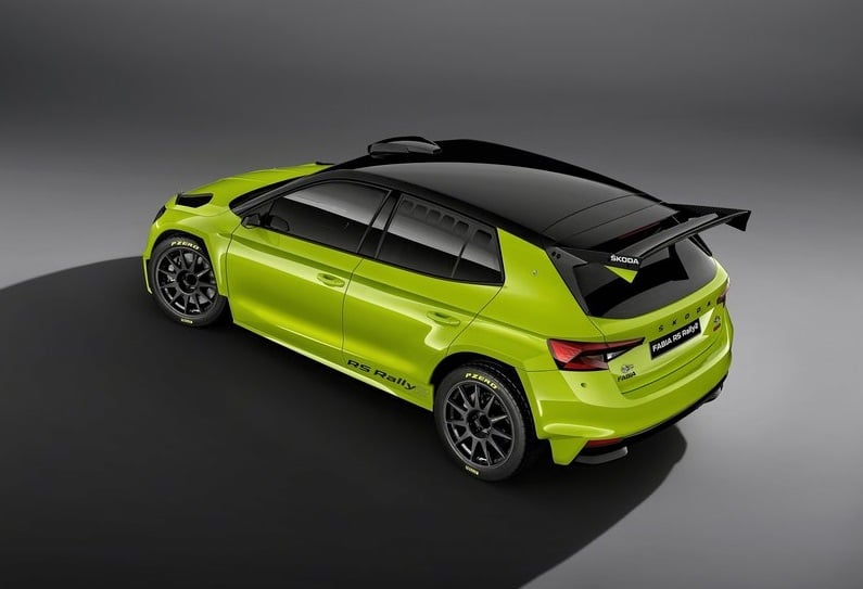 Fabia RS Rally2 aerodinamik detayları
