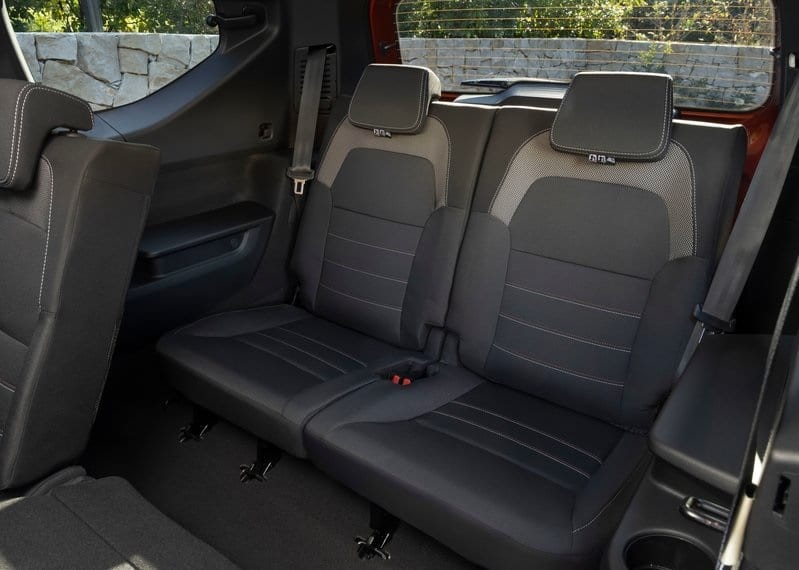 Dacia Jogger üçüncü sıra iki koltukları