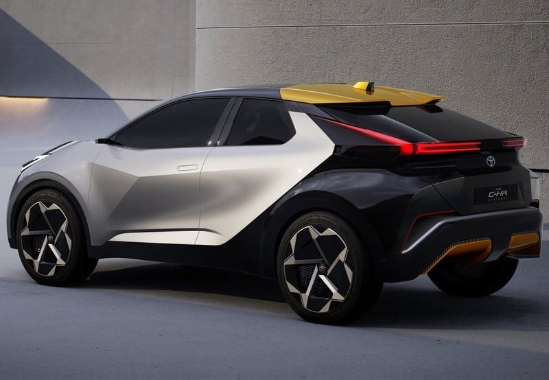 Concept Toyota C Hr Prologue otomobil arşiv görseli